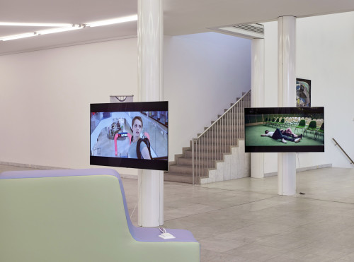 
     <i>Powerbanks</i>, 
     2018<br />
      
     <br />
     Exhibition view Powerbanks, Museum Abteiberg, Mönchengladbach, Germany, 2018