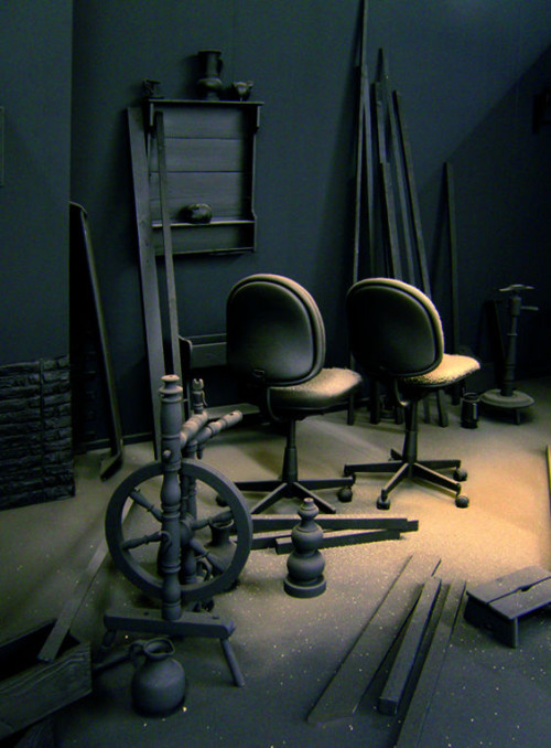 
     <i>The night suddenly became bright again (detail)</i>, 
     2007<br />
      
     <br />
     