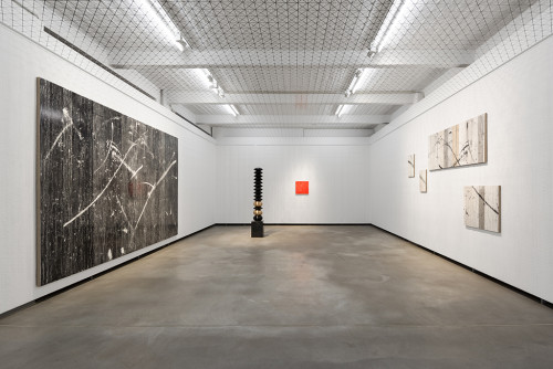 
     <i>Gregor Hildebrandt | Falkenrot Preis 2016 (exhibition view), Künstlerhaus Bethanien, Berlin, 2016</i>, 
     <br />
      
     <br />
     