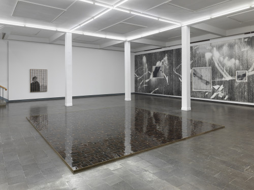 
     <i>Tönend hallt die Jugend (exhibition view), Kunsthalle Recklinghausen, 2018</i>, 
     <br />
      
     <br />
     