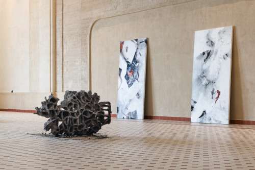 
      
     <br />
     Exhibition view 'the long sleep of amber', E-Werk, Luckenwalde (Brandenburg), Germany, 2021, 
     <br />
     Photo credit: Trevor Good