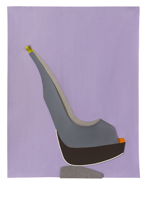 
     <i>Rio</i>, 
     2012<br />
     felt, 
      152 x 117 x 36 cm<br />
     