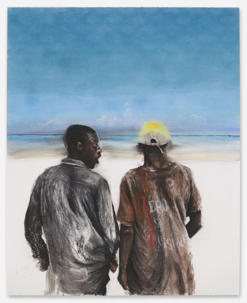 <i>All Possible Everything</i>, 2023<br />Pastel on paper, 153 x 123 cm<br />