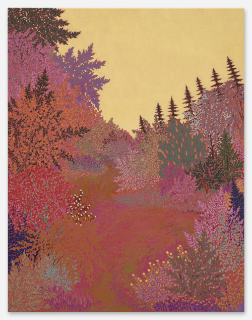 <i>clamours quiet tranquil</i>, 2023<br />Oil on canvas, 127 x 99 cm<br />