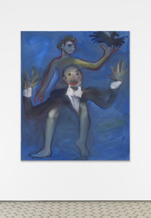 <i>Enthusiast</i>, 2022<br />Acrylic on canvas, 155 x 130 cm<br />