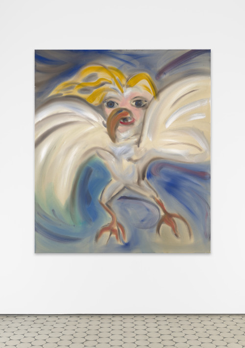 SOPHIE VON HELLERMANN<br /><i>Spread your Wings</i>, 2020<br />acrylic on canvas, 150 x 130 cm<br />